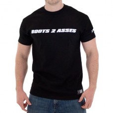 WWE футболка СМ Панка, CM Punk, Boots 2 Asses, черная